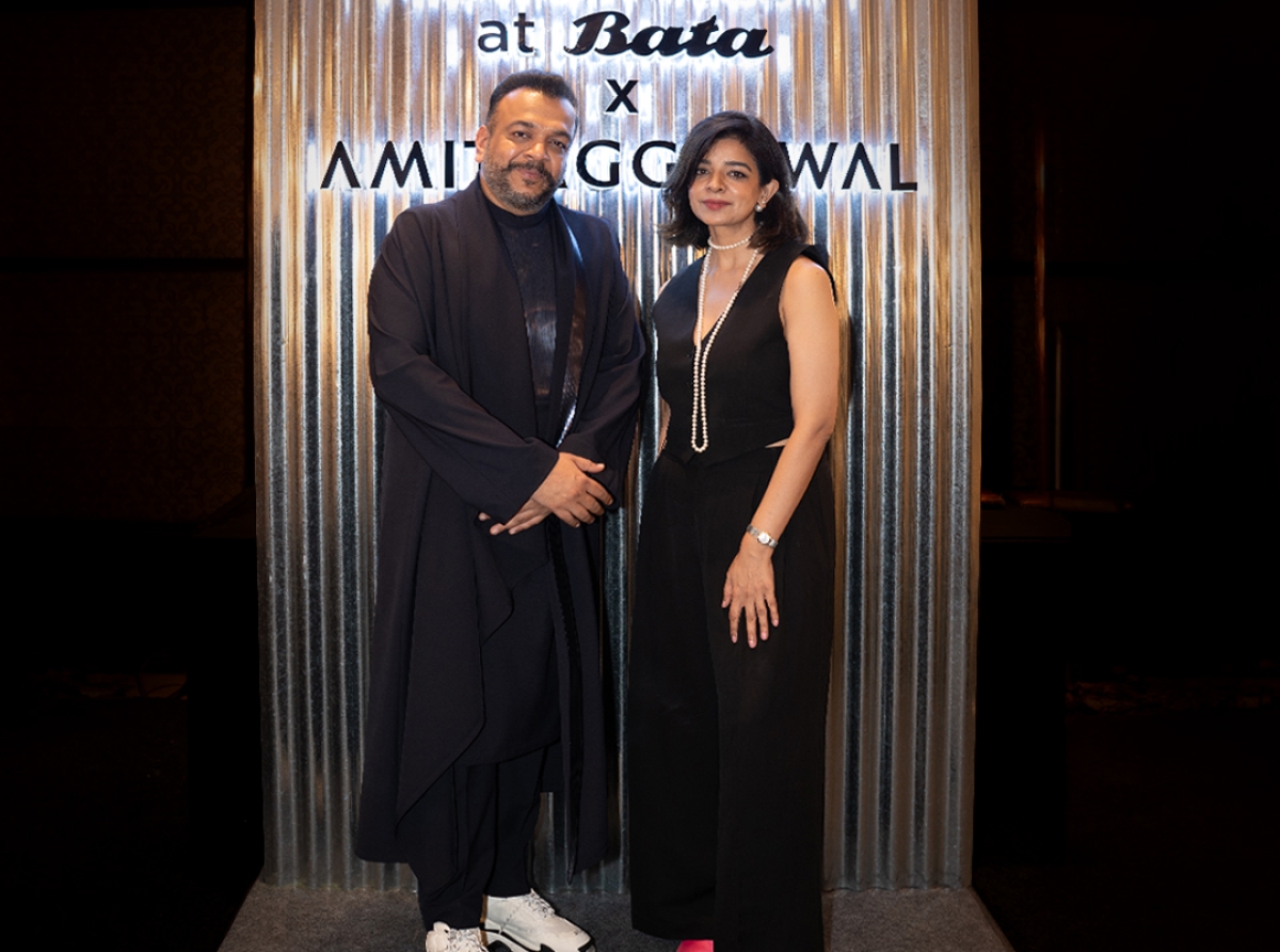 Bata-retailed American brand Nine West teams up with AmitAggarwal for FDCI India Couture Week